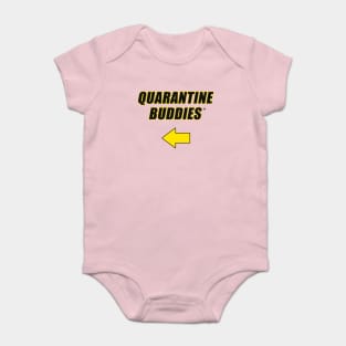 Quarantine Buddies United (right arrow) Baby Bodysuit